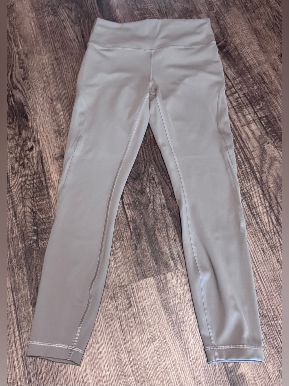 Lululemon Train Mesh Panel High-Rise Tight 25” - Warm Ash Grey